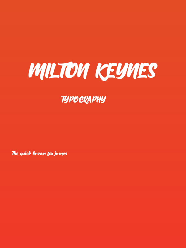 Milton Keynes Poster