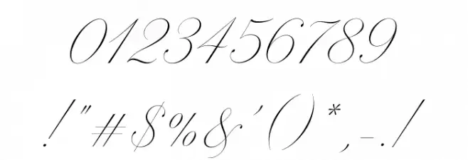 MiltonOne Font OTHER CHARS