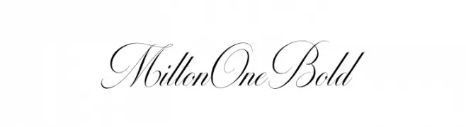 MiltonOneBold  フリーフォントのダウンロード