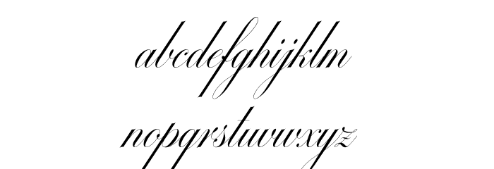 MiltonOneBold Font LOWERCASE