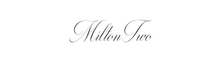 MiltonTwo  नि: शुल्क फ़ॉन्ट्स डाउनलोड