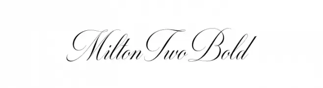MiltonTwoBold  Frei Schriftart Herunterladen