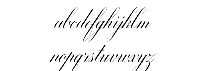 MiltonTwoBold Font LOWERCASE