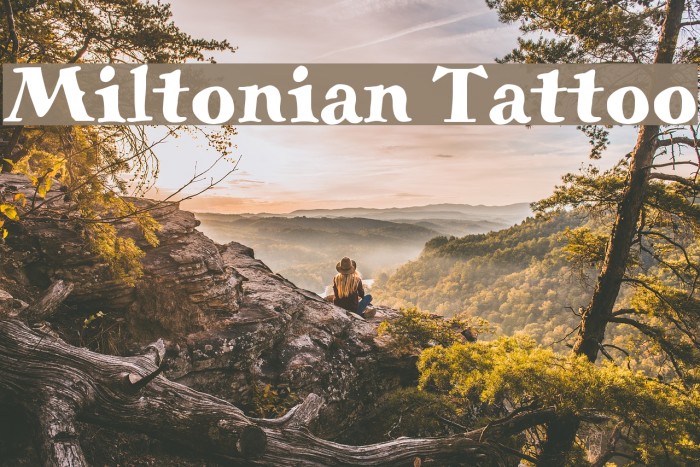 Miltonian Tattoo Example 3