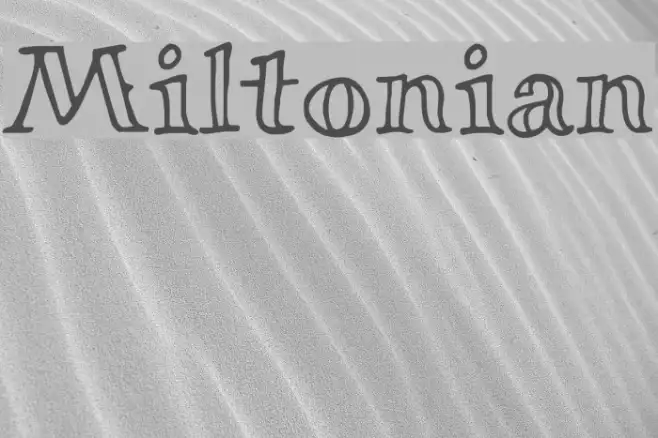 Miltonian Example 3