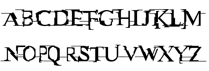 Miltown II フォント 小文字