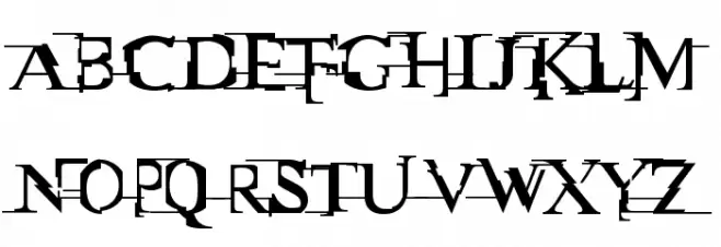 Miltown II Schriftart Kleinbuchstaben