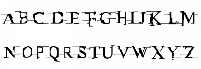 Miltown フォント 大文字