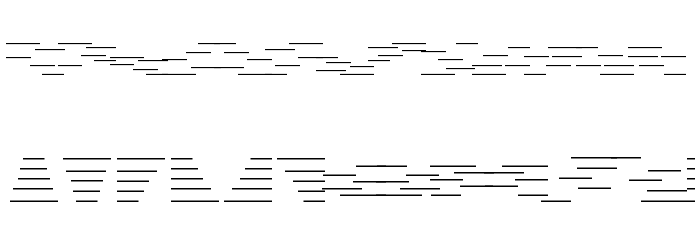 Miltown Font LOWERCASE