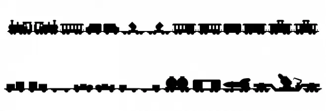 Miltrain-Generic Font LOWERCASE