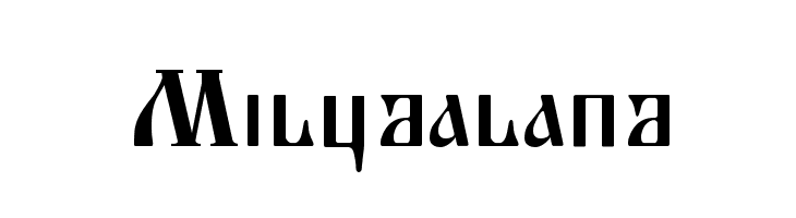 Miludaland  Descarca Fonturi Gratis
