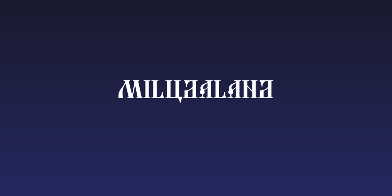Miludaland Social Header