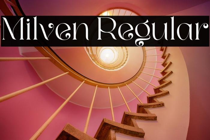 Milven Regular Example 1