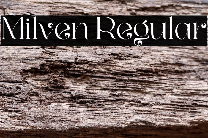 Milven Regular Example 2