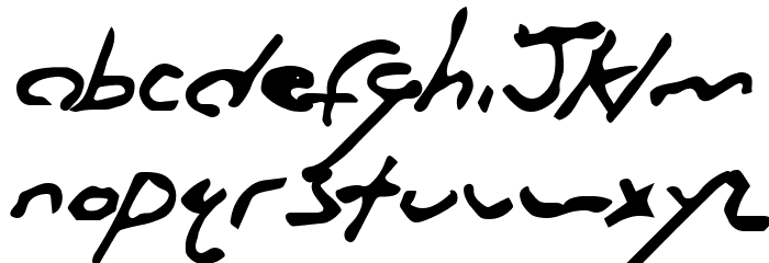 Milwaukee Cannibal Font LOWERCASE
