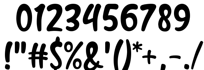 Milyone Font OTHER CHARS