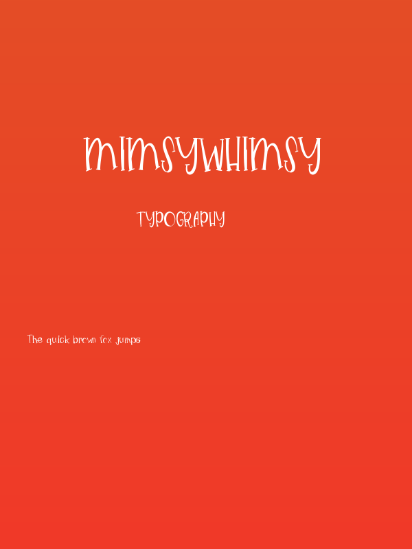 MimsyWhimsy Poster