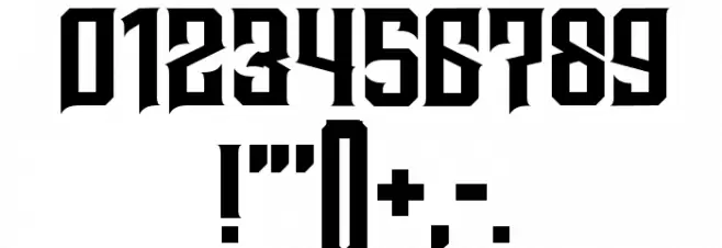 Mina is gone Regular Font OTHER CHARS