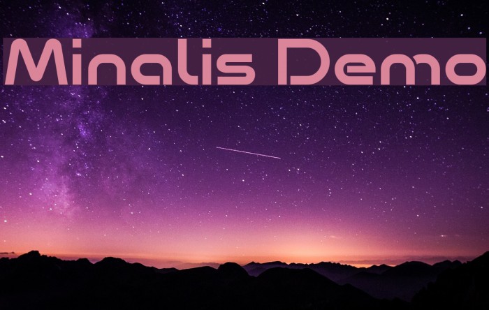 Minalis Demo Example 3