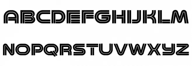 Minalis Double Demo Schriftart Groß