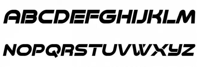 Minalis_Demo Bold Italic Schriftart Groß