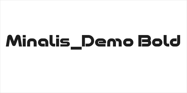 Minalis_Demo Bold Logo