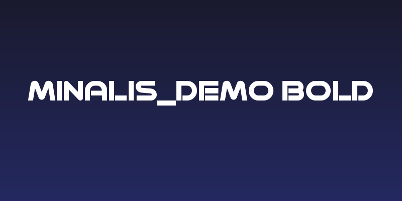 Minalis_Demo Bold Social Header