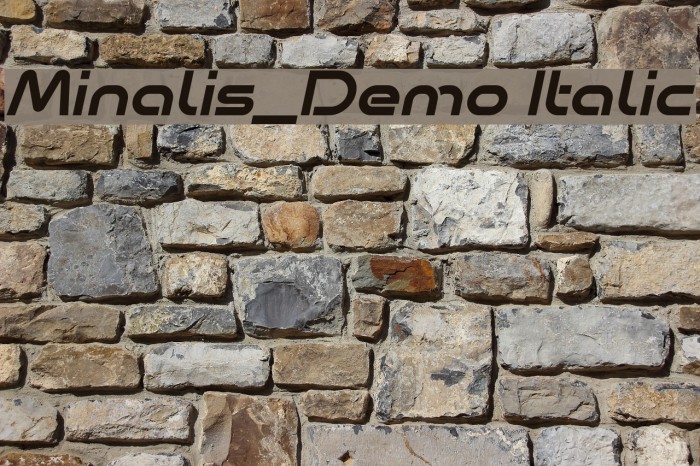 Minalis_Demo Italic Example 2