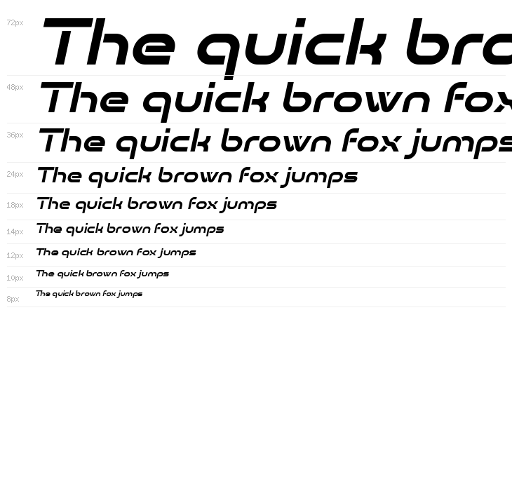Minalis_Demo Italic Waterfall
