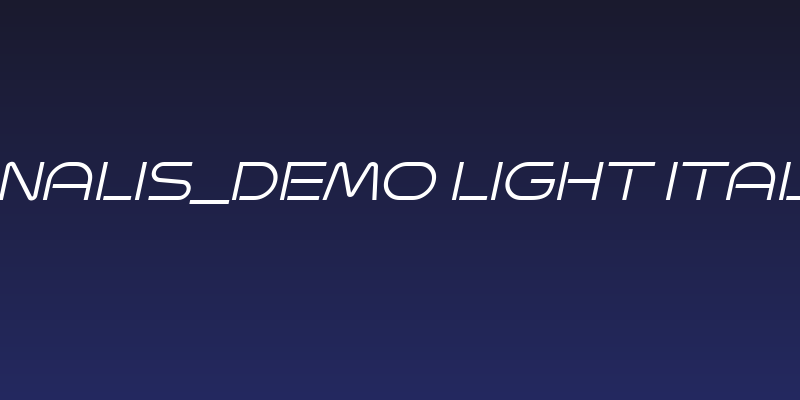 Minalis_Demo Light Italic Social Header