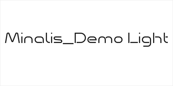 Minalis_Demo Light Logo