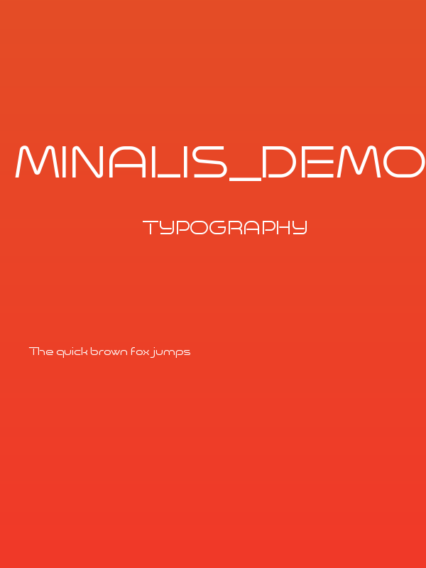 Minalis_Demo Light Poster