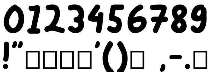 Minasans Font OTHER CHARS