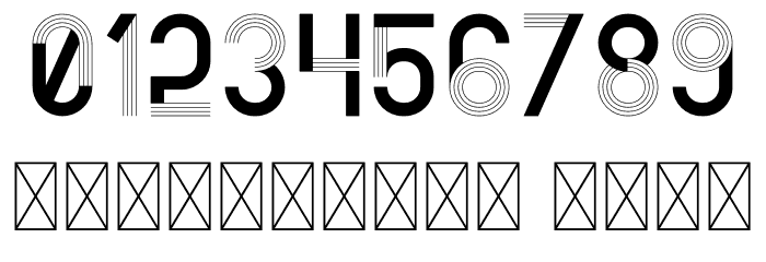 Minbus Font OTHER CHARS
