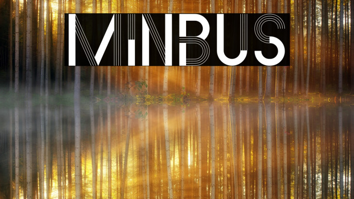 Minbus Font examples