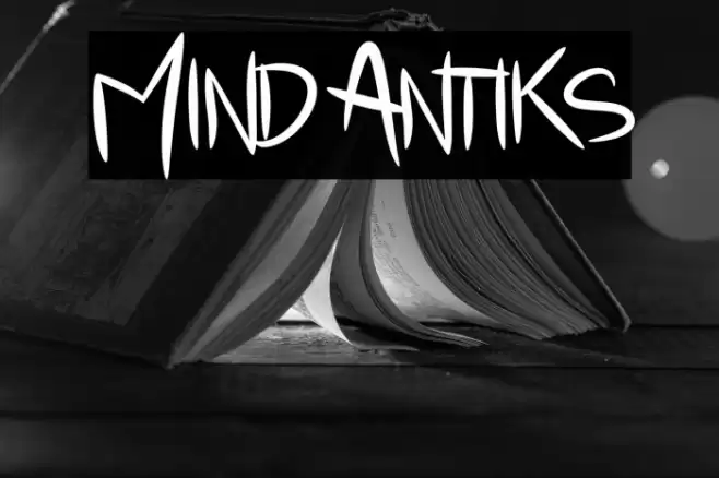 Mind Antiks फ़ॉन्ट examples