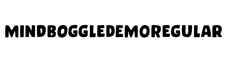 Mind Boggle DEMO Regular Font