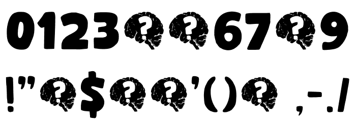 Mind Boggle DEMO Regular Font OTHER CHARS