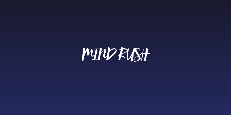 Mind Rush Social Header