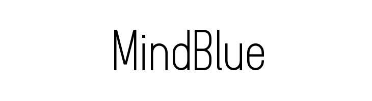 MindBlue Font