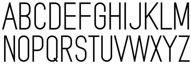 MindBlue フォント 大文字