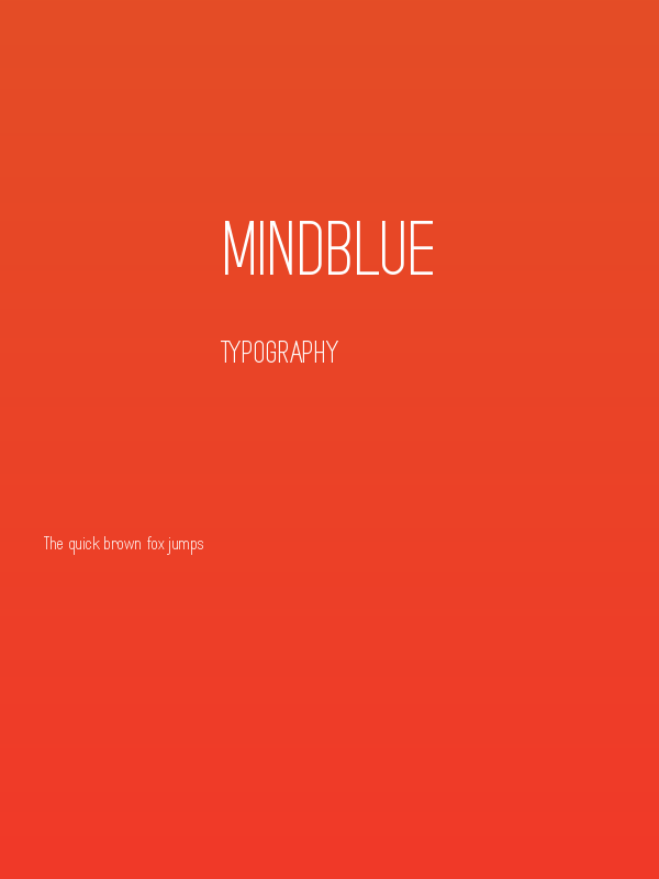 MindBlue Poster