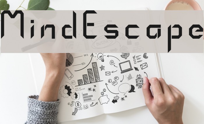 MindEscape Font examples