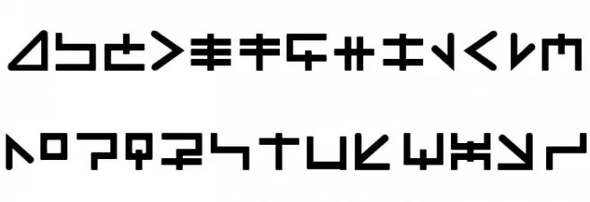 MindFields Font LOWERCASE