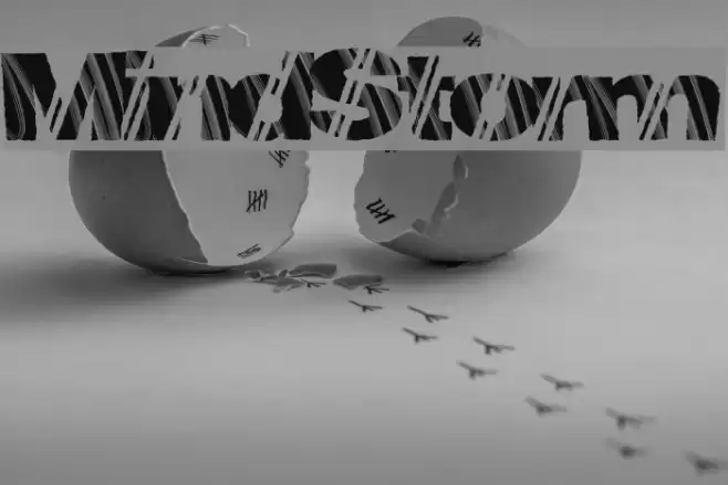 MindStorm Font examples