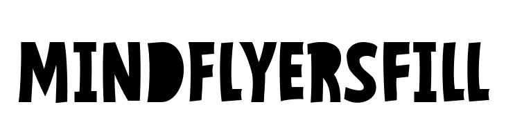 Mindflyers Fill  Free Fonts Download