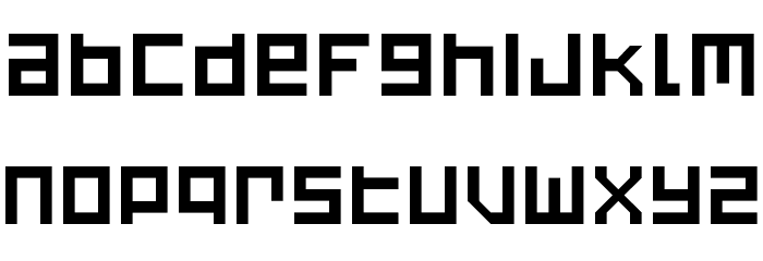 Mindfuct NBP Font LOWERCASE