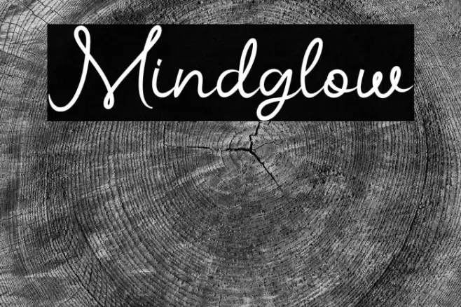 Mindglow फ़ॉन्ट examples