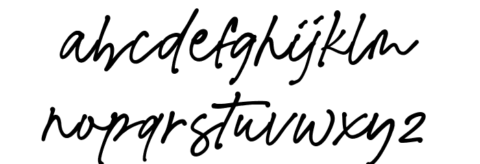 Mindgraph Font LOWERCASE