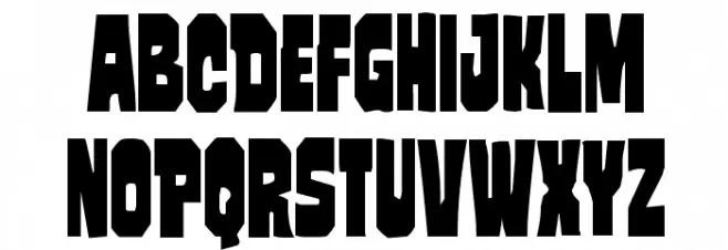 Mindless Brute Condensed Шрифта ВЕРХНИЙ